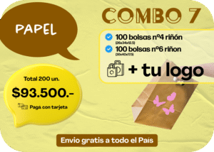 bolsa de papel personalizada